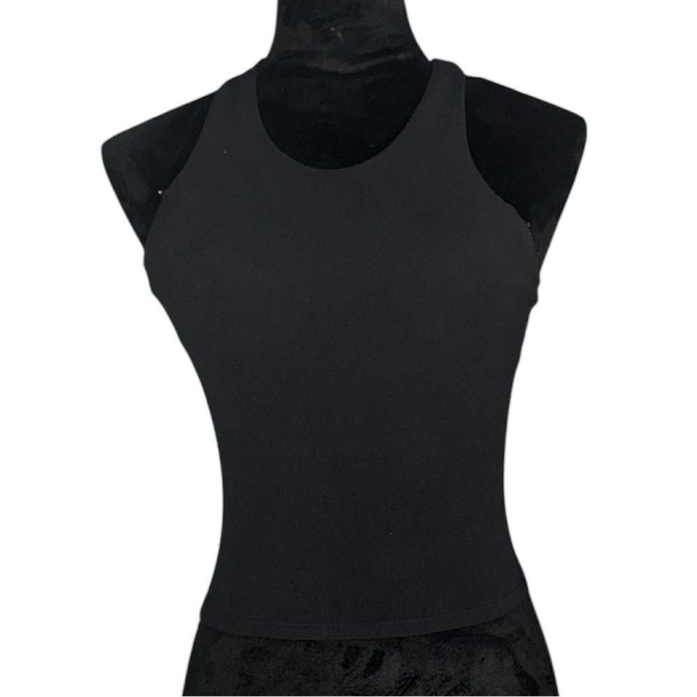 Athleta Girls Black Tank Top Bra - Size L
